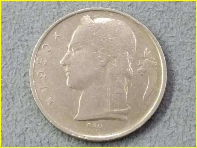 ベルギー 5フラン 硬貨/1950年】 5FR/BELGIE/旧硬貨/コイン/古銭 