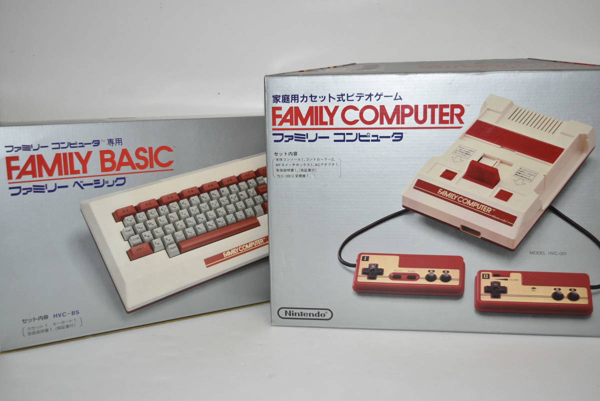 24Mdd 【中古品】 ファミコン本体・ファミリーベーシックセット　ファミリーコンピュータ　説明書・カセット欠品