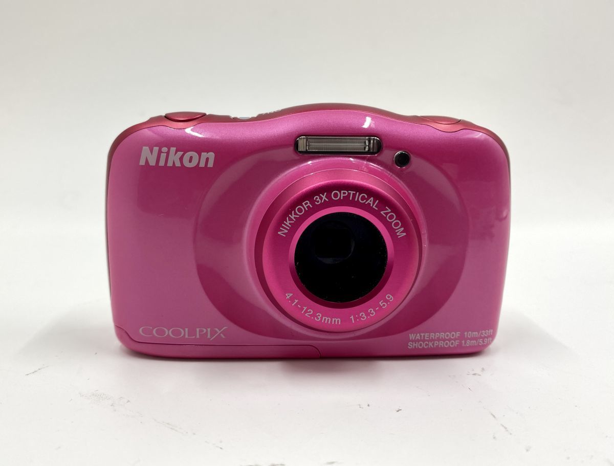Nikon デジタルカメラ COOLPIX W100 防水 W100PK クールピクス ピンク
