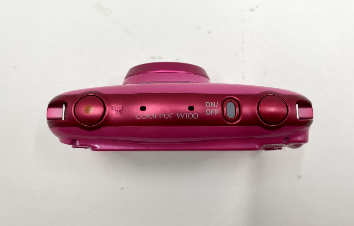 Nikon デジタルカメラ COOLPIX W100 防水 W100PK クールピクス ピンク