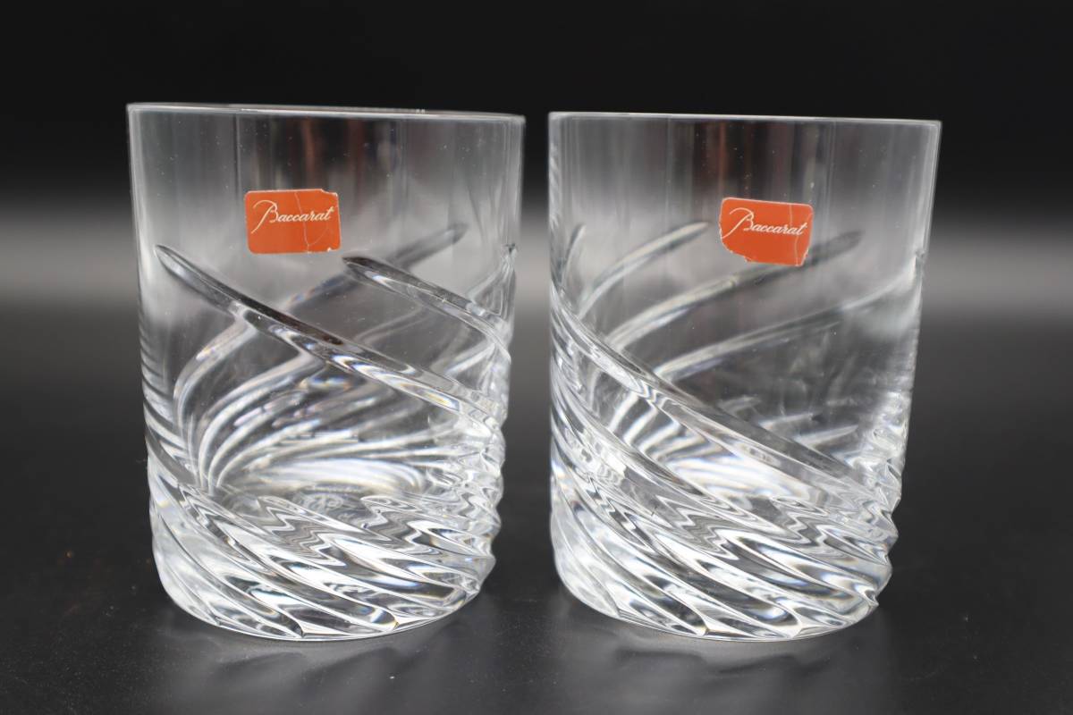 Baccarat バカラ ブラーヴァ ロックグラス ペア Baccarat バカラ ペア