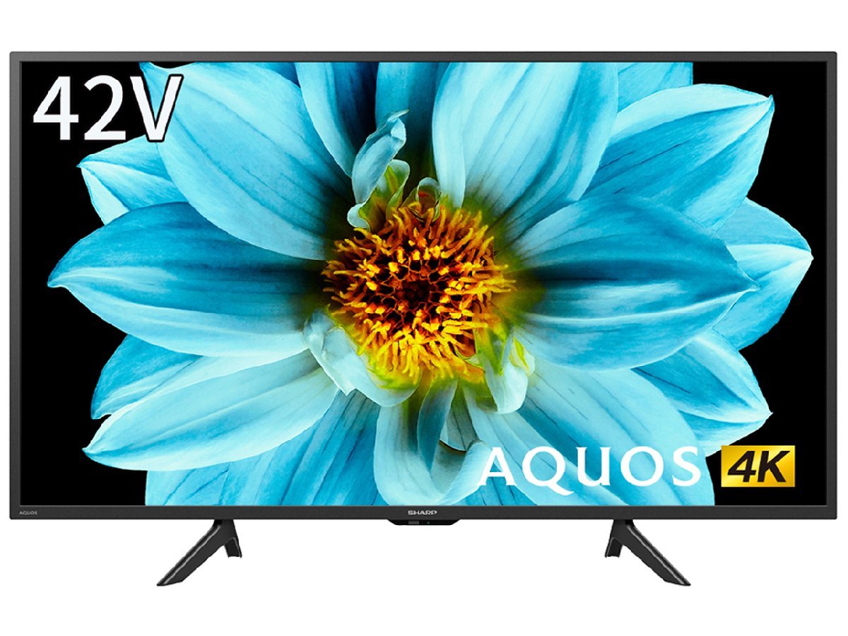 展示商品】SHARP AQUOS 4K 4T-C42DJ1 [42インチ] 4T-C42DJ1 AQUOS