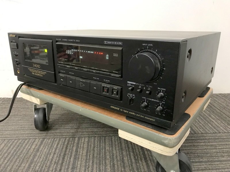 ジャンク品】Victor TD-V707 カセットデッキ ビクター S1188