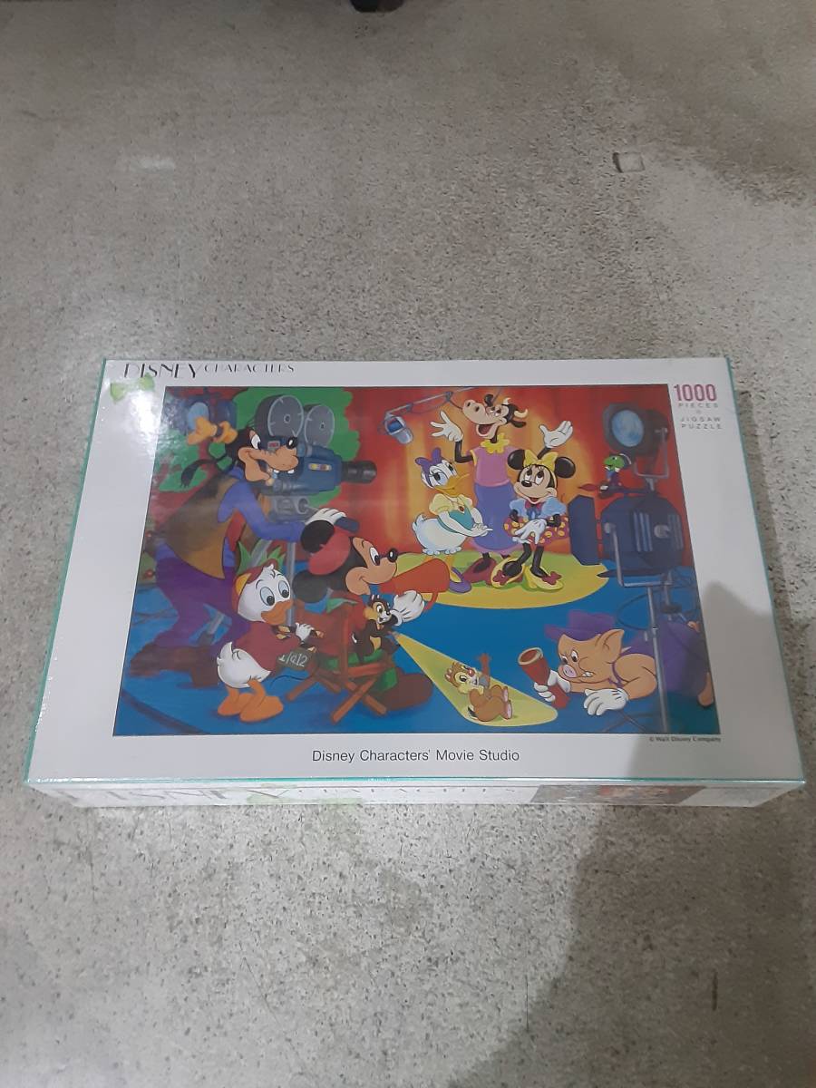未使用 年代物 テンヨー ジグソーパズル ディズニー 1000P ディズニー