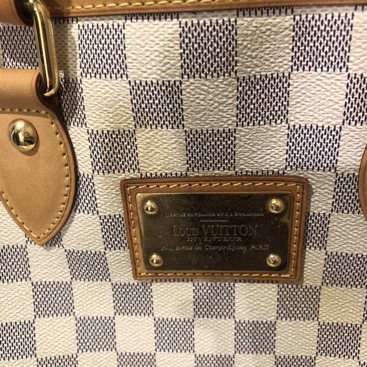 LOUIS VUITTON ルイヴィトン ハムステッドPM ダミエ・アズール 【公式