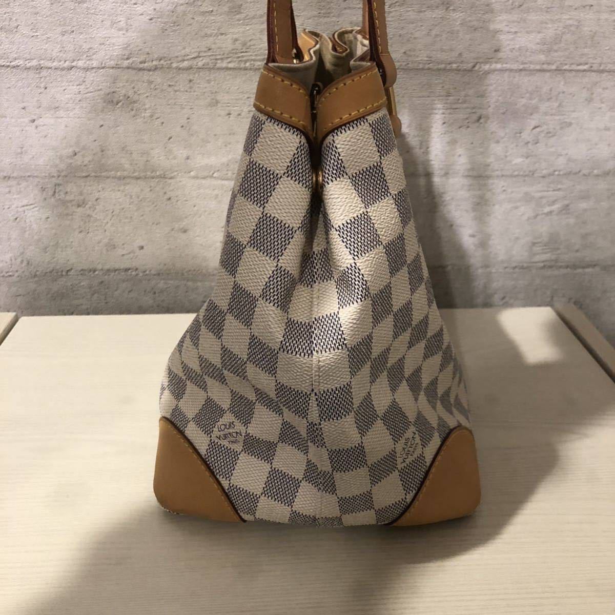 LOUIS VUITTON ルイヴィトン ハムステッドPM ダミエ・アズール 【公式