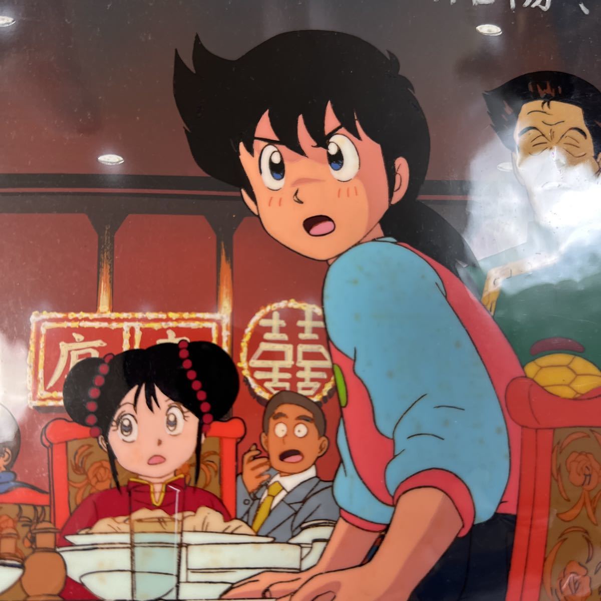 ミスター味っ子 味吉 陽一 小亀楼 李珉々 李小亀 セル画 背景 BGの入札 