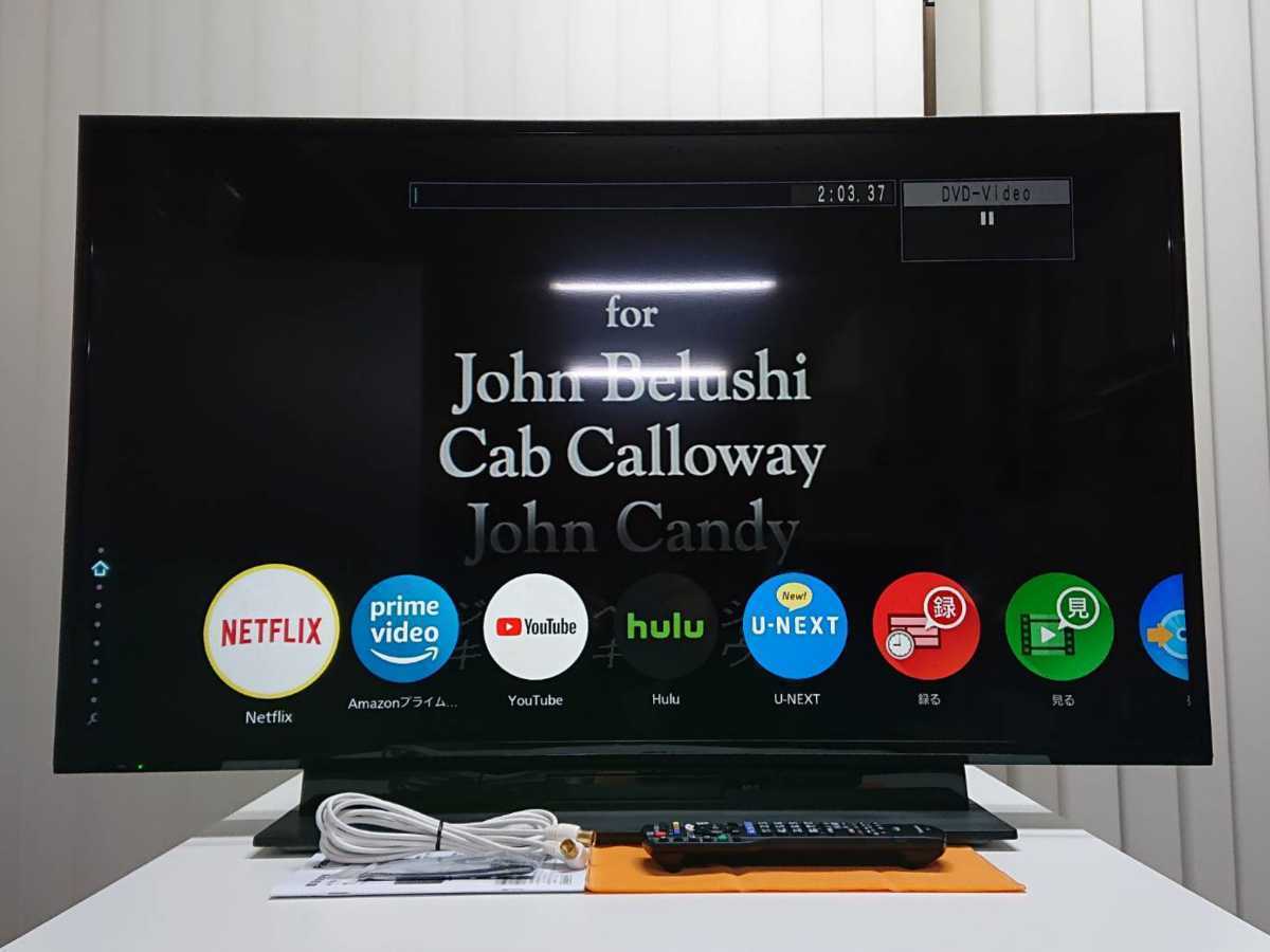 □2022年製 パナソニック 43V型 4Kダブルチューナー内蔵 液晶テレビ TH  