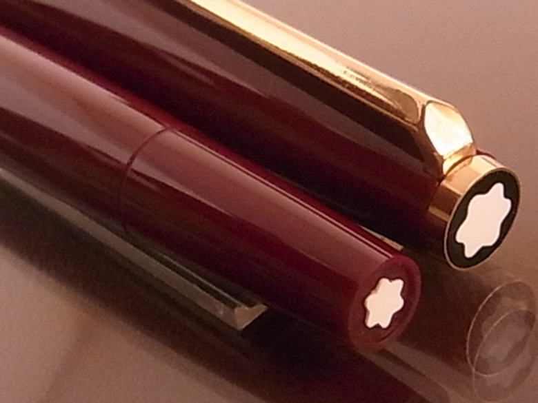 1970年代】 モンブラン 320 万年筆 14K EF ニブ ボルドー モンブラン