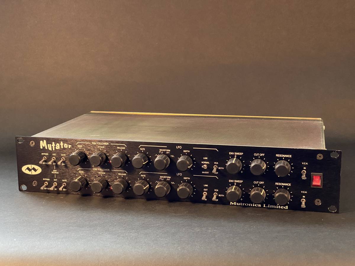 MUTRONICS MUTATOR ミュートロニクス　ミューテーター 美品 Mu-tron Bi-phase シンセサイザー Radiohead Daft Punk