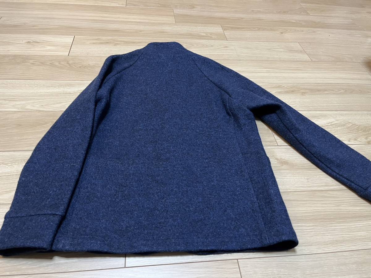 美品 URBAN RESEARCH アーバンリサーチ ノーカラー メルトン圧縮 