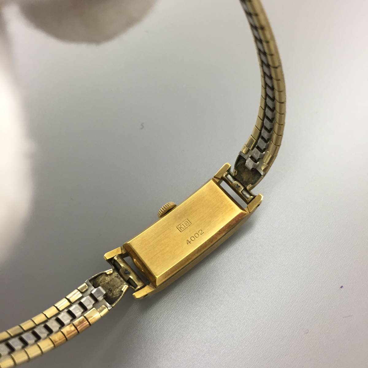Lady Seiko レディ セイコー 4002 K18 金無垢 手巻き 19石 腕時計