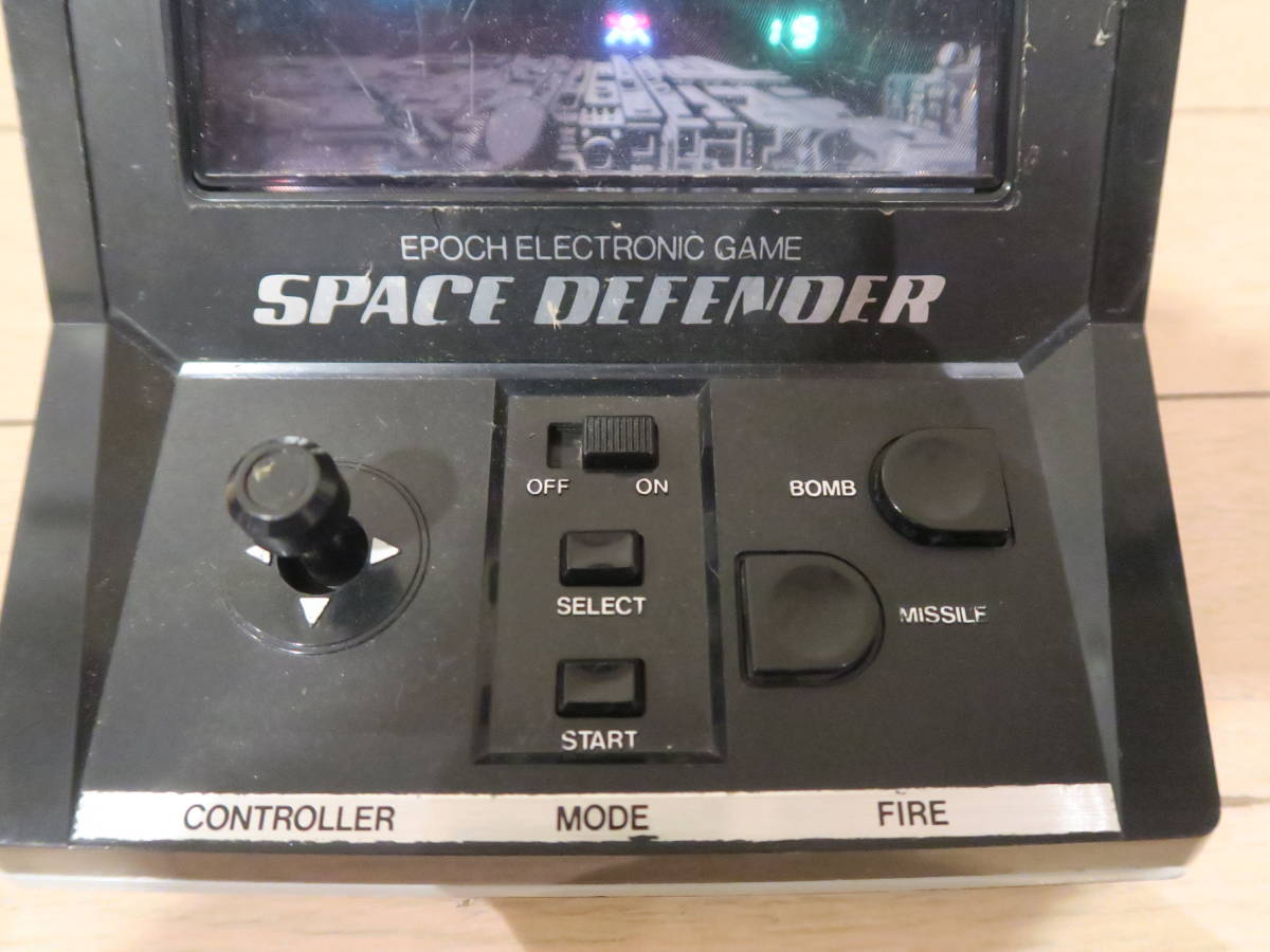エポック社□LSIゲーム□スペースディフェンダー□中古□SPACE