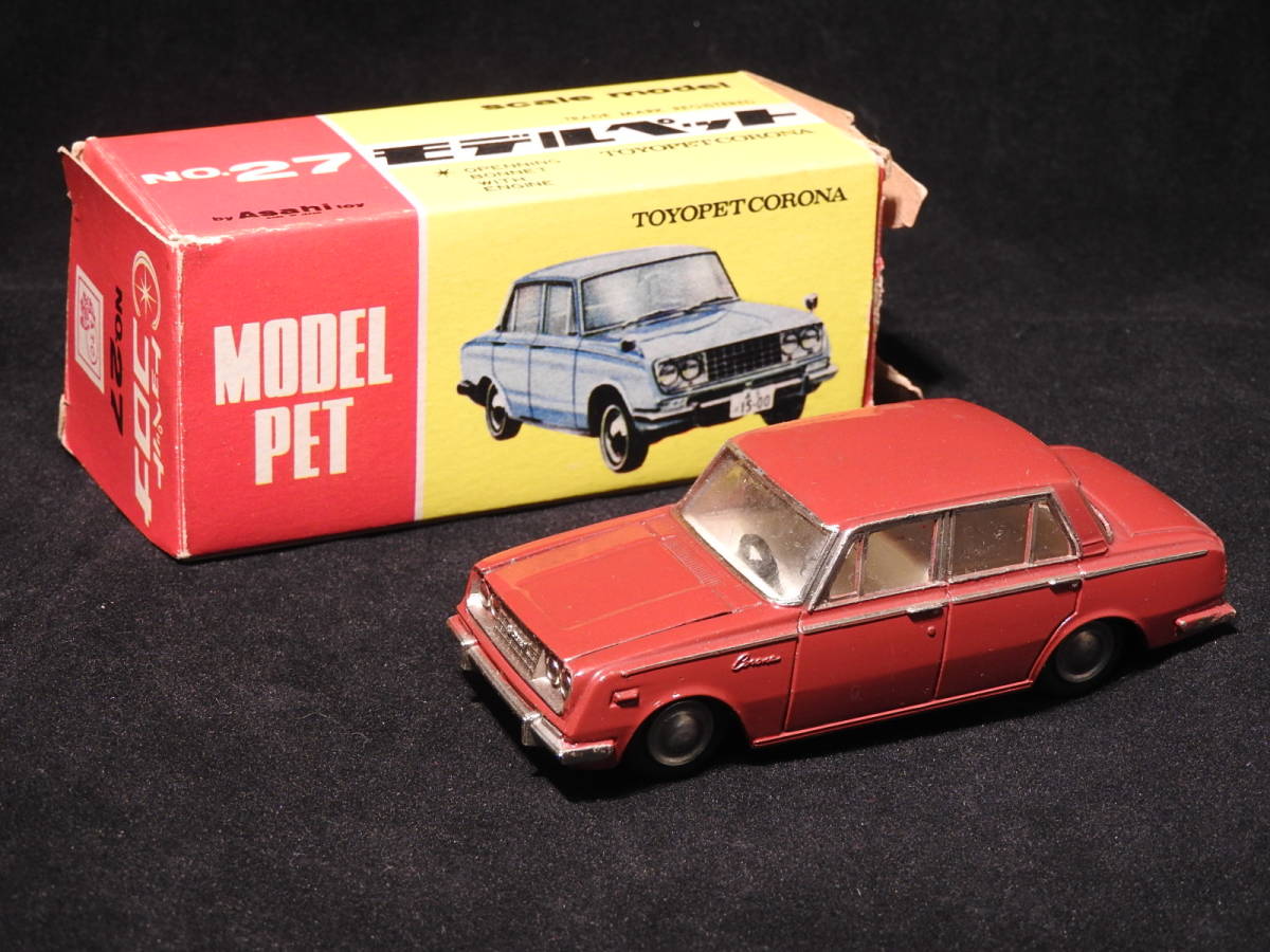 モデルペット No.27 トヨペット コロナ デラックス モデルペット Yahoo!オークション デラックス コロナ トヨペット