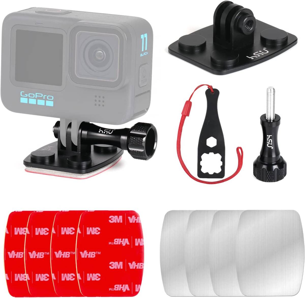 GoPro Hero11 Blackとアクセサリー一式（Gopro用 マグネットマウント 