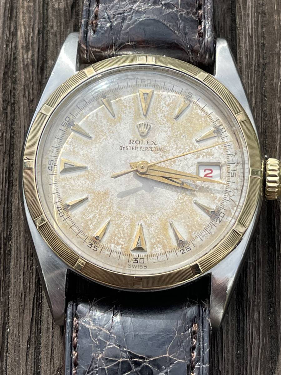 ROLEX ロレックス 文字盤 デイトジャスト オニキス 1625 ジャンク リダン