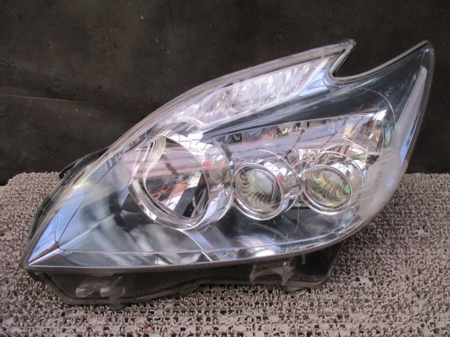 プリウス ZVW30 前期 純正 LED ヘッドライト 左 点灯確認済み KOITO 47-30 訳あり ジャンク品