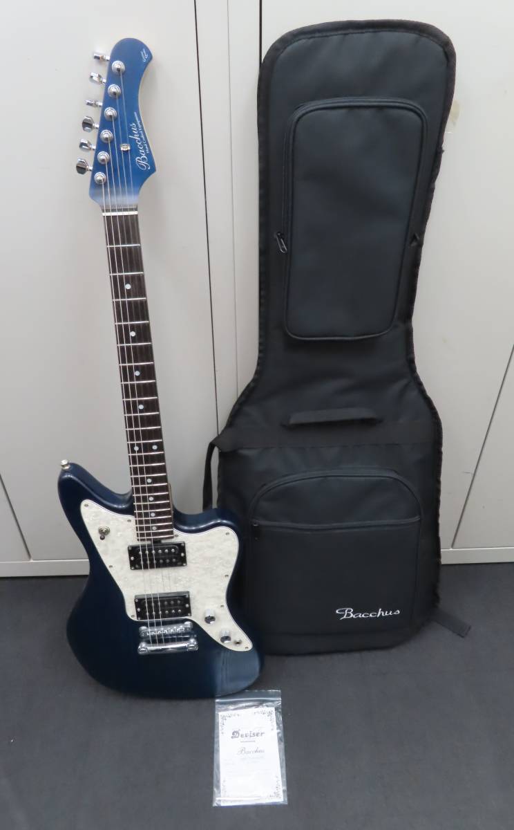 65915 Bacchus GLOBAL Series WINDY DX ASH BLU OIL バッカス エレキ