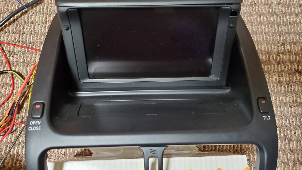 K*o様 アルテッツァ前期純正ポップアップナビモニター アルテッツァ純正ポップアップナビモニター アルテッツァ前期純正