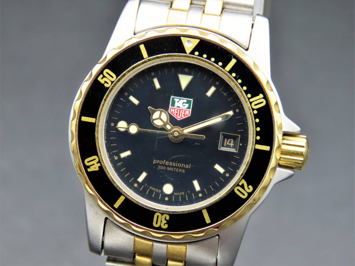 1円～! 稼動品☆正規品 TAG HEUER タグホイヤー 925.208H