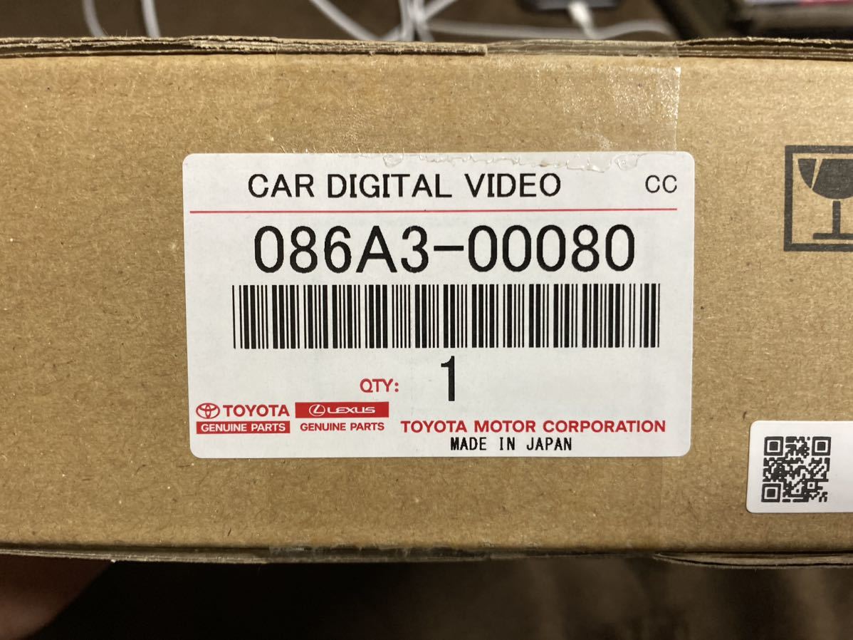 ☆ トヨタ純正 ドラレコ 086A3-00080 カーデジタルビデオ 新品 未使用 