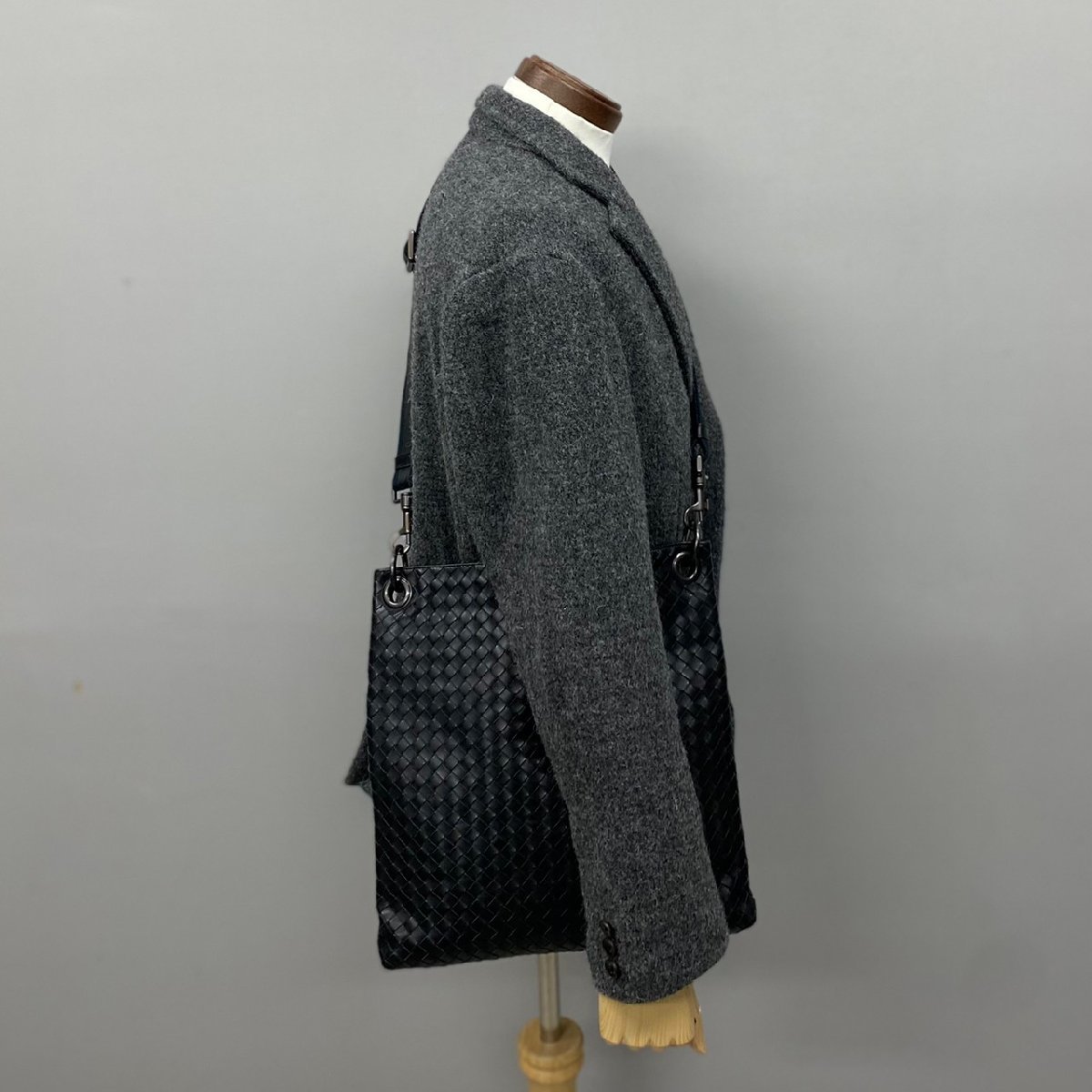 1円 極 美品 保存袋付 BOTTEGA VENETA ボッテガ ヴェネタ イントレ