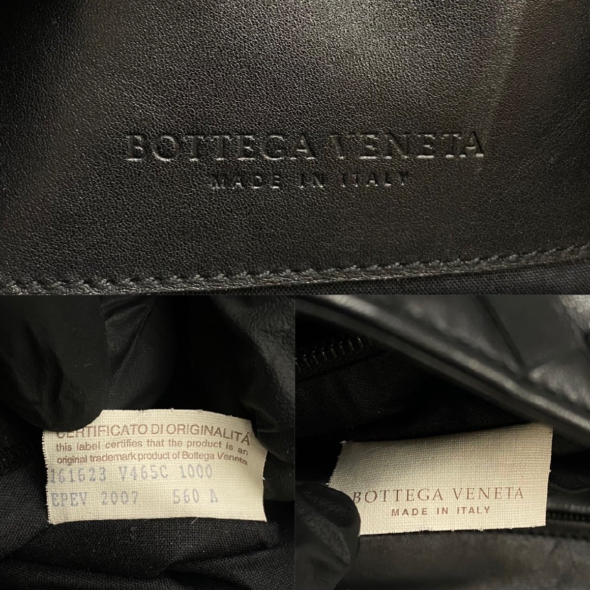 1円 極 美品 保存袋付 BOTTEGA VENETA ボッテガ ヴェネタ イントレ