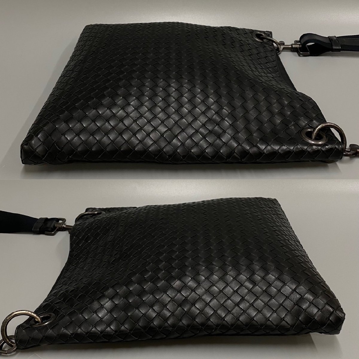 1円 極 美品 保存袋付 BOTTEGA VENETA ボッテガ ヴェネタ イントレ