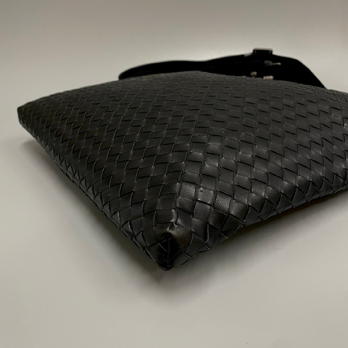 1円 極 美品 保存袋付 BOTTEGA VENETA ボッテガ ヴェネタ イントレ