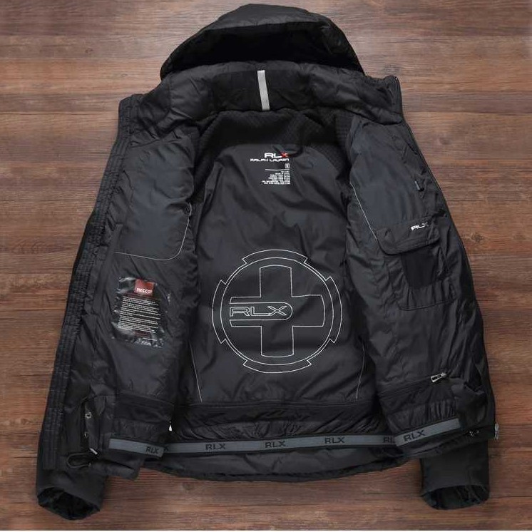 新品☆即納 RLX RALPH LAUREN軽量 ダウンジャケット フード取り外し