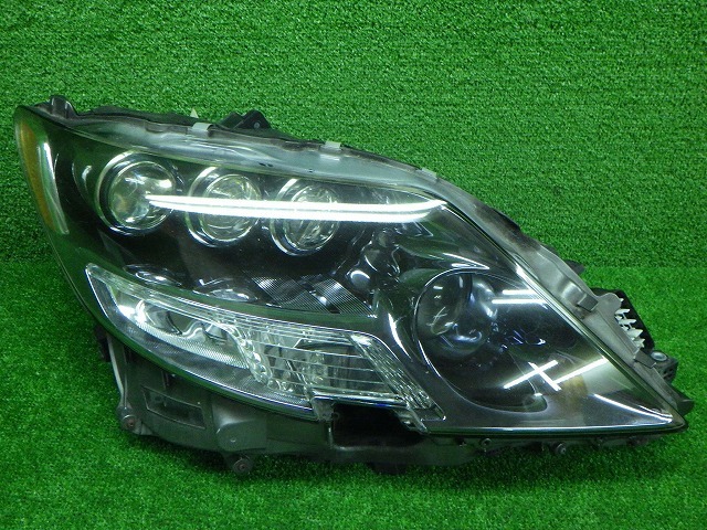 レクサス UVF45 LS600h 前期 右ヘッドライト ユニットのみ 50-95