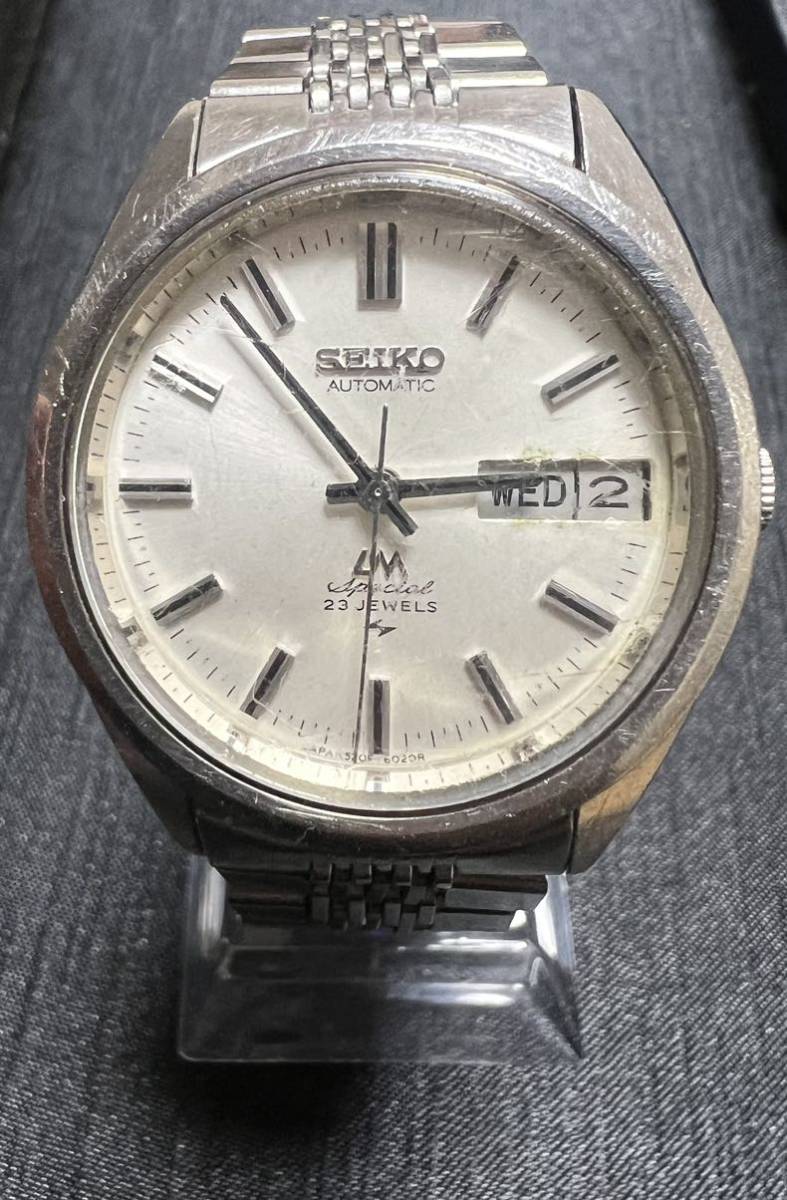 SEIKO 5206-6020 メンズ腕時計 自動巻 不動　ジャンク　LM セイコー