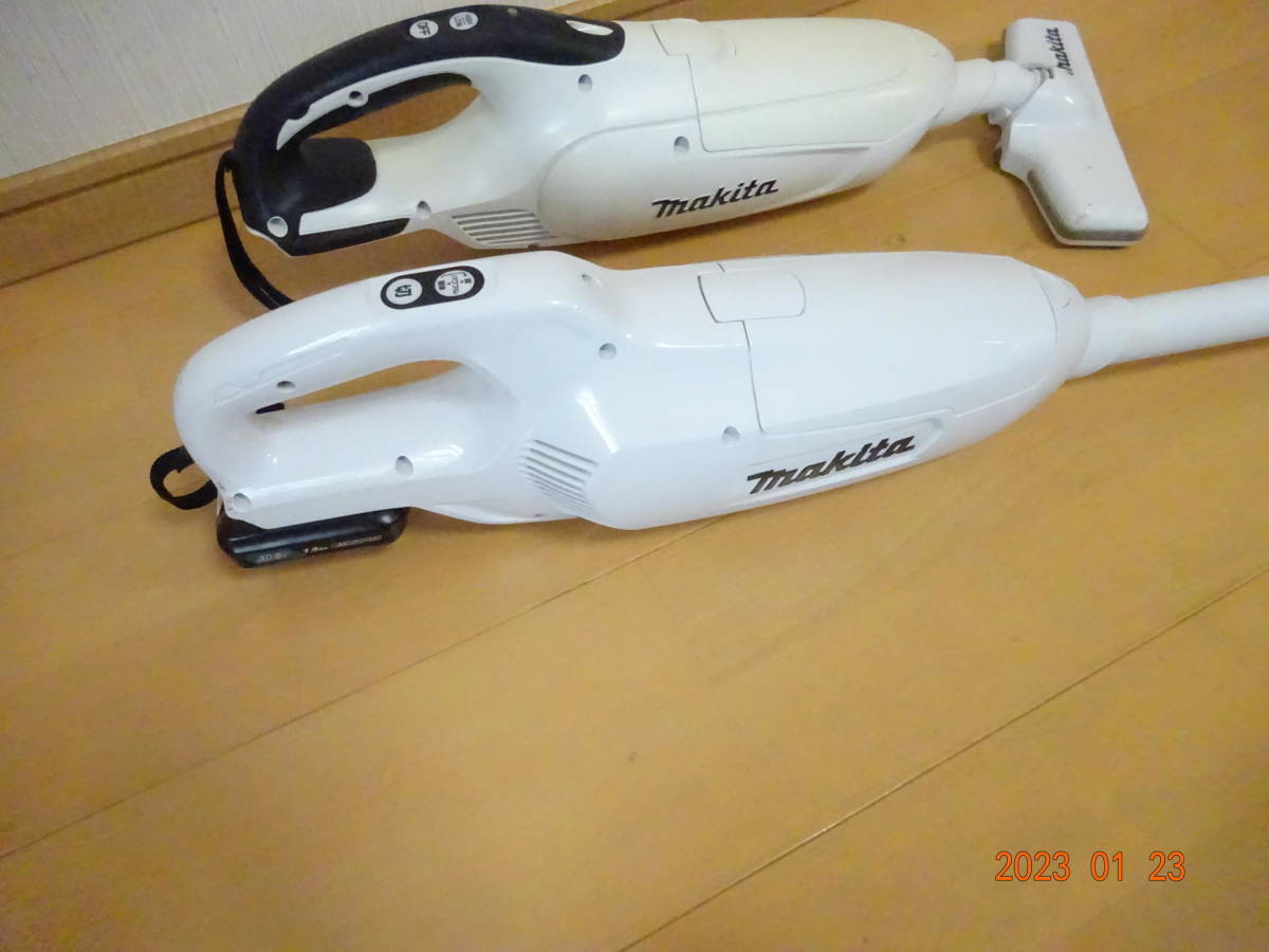 makita マキタ CL107FD/CL182FD 充電式クリーナー 2台セット 現状渡し