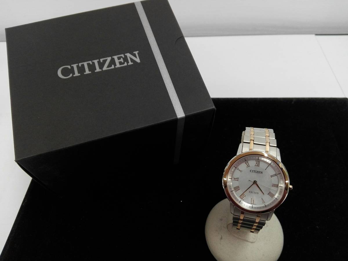 稼働品】 CITIZEN シチズン EXCEED エクシード AR4004-71D 腕時計 箱 