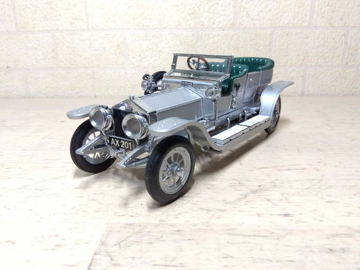 825■1/24　フランクリンミント　1907　ロールス ロイス シルヴァーゴースト　ROLLS-ROYCE　THE SILVER GHOST　ミニカー　箱なしジャンク