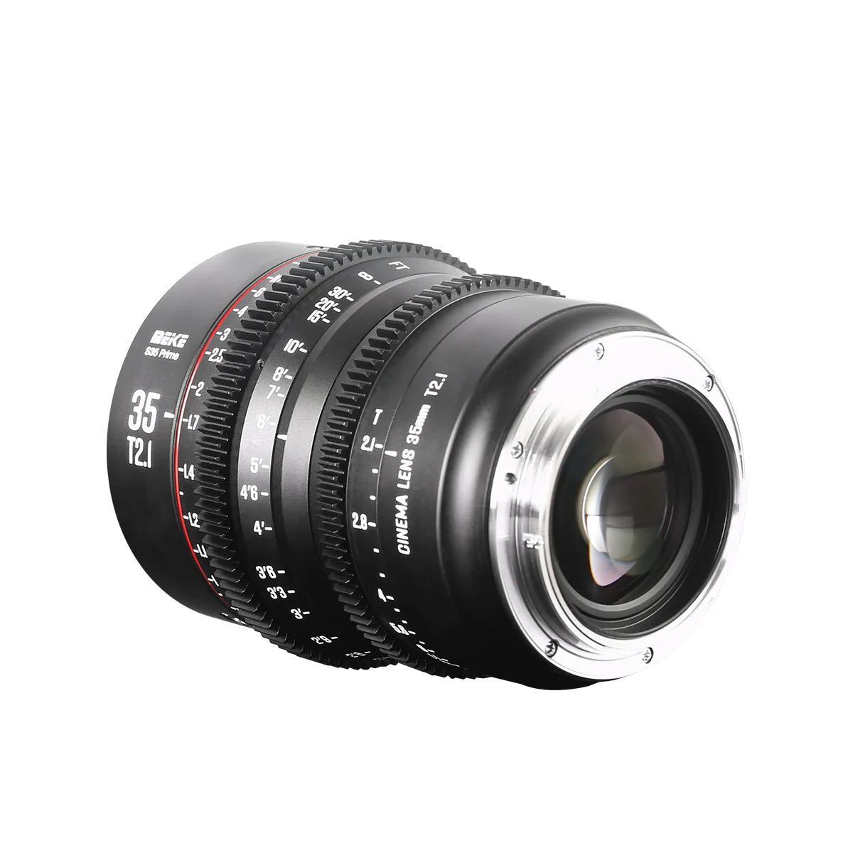 新品同様☆未使用品】Meike Prime Lens 35mm T2.1 EFマウント [定価 