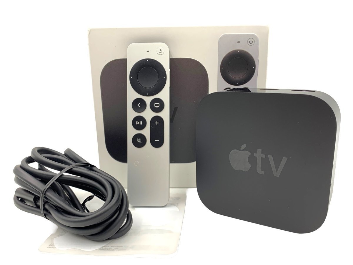AppleTV 4K 第2世代 32GB （本体とリモコンカバー付き） Apple TV 第二