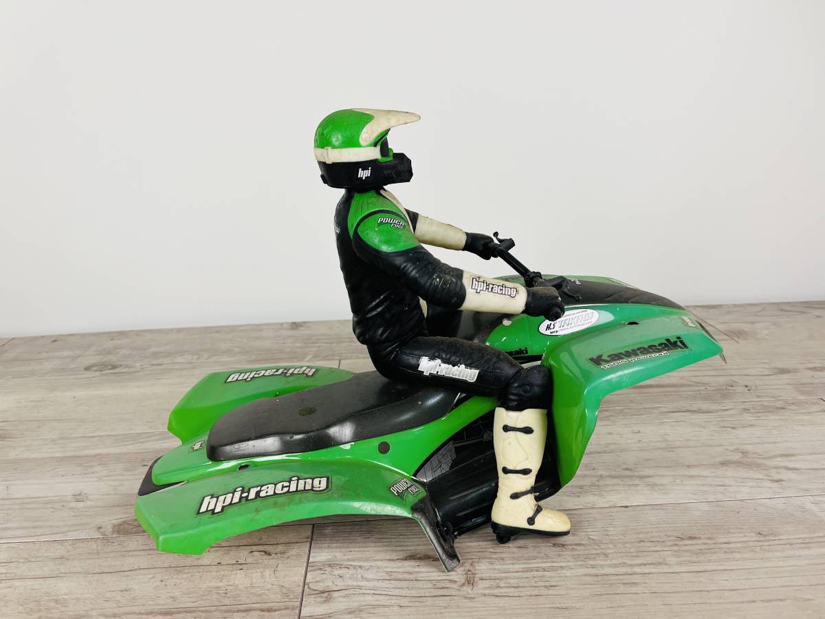 HPI Savage Kawasaki KFX700仕様 ラジコンバギー 美品 RC ラジコン ボディ サベージ savage Kawasaki KFX-700? バギー HPI