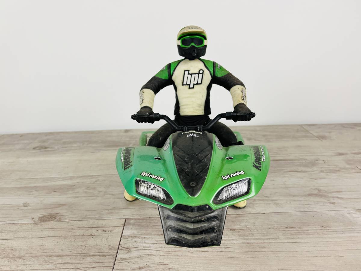 HPI Savage Kawasaki KFX700仕様 ラジコンバギー 美品 856 Savage ATV Kawasaki KFX700