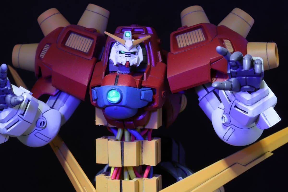 旧キット 1/144 デビルガンダム DEVL GUNDAM 全塗装改修改造 完成品