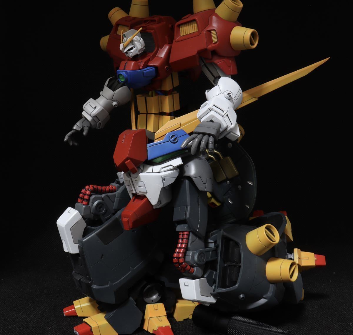旧キット 1/144 デビルガンダム DEVL GUNDAM 全塗装改修改造 完成品