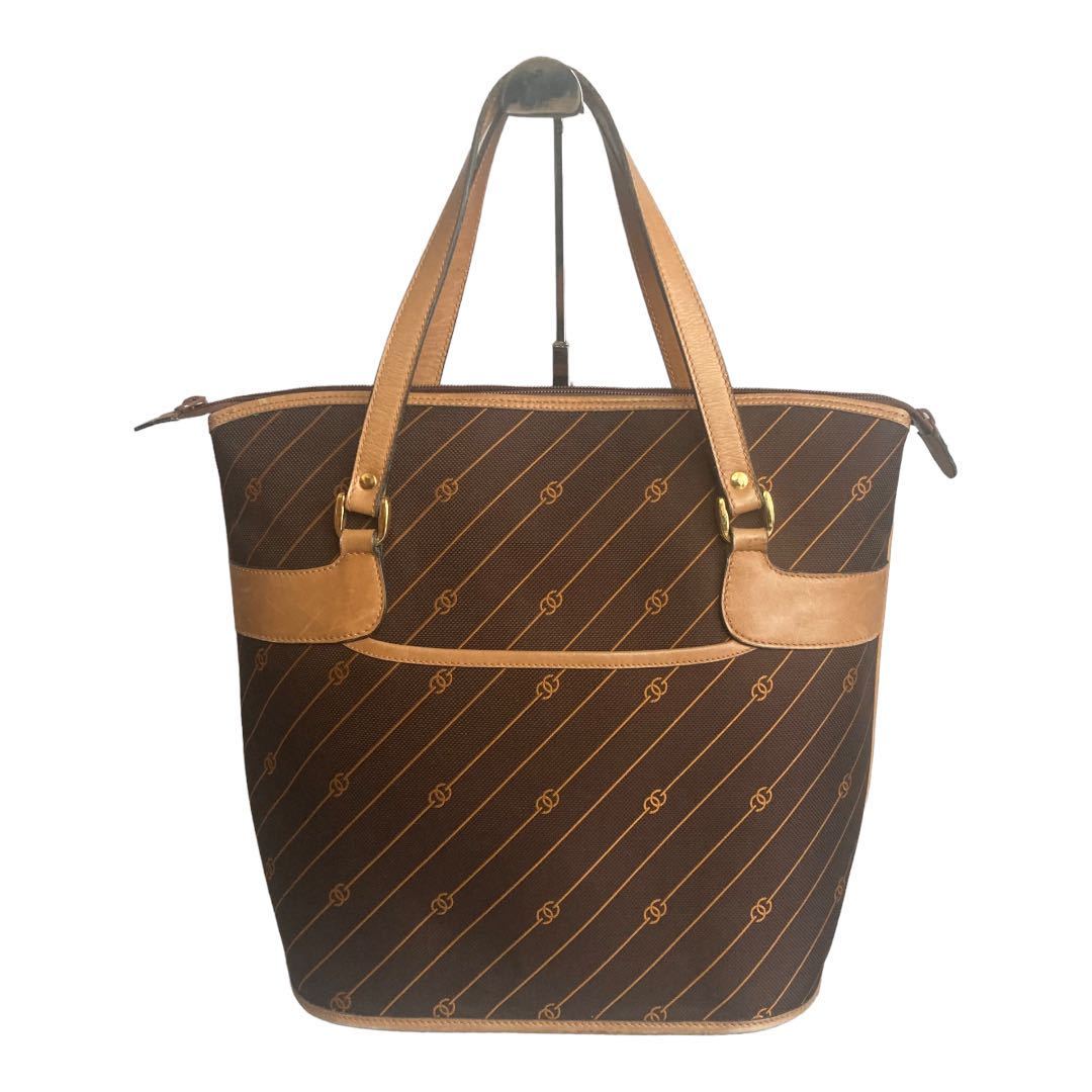 1円 オールド グッチ トートバッグ ハンドバッグ ビンテージ 流れ星  