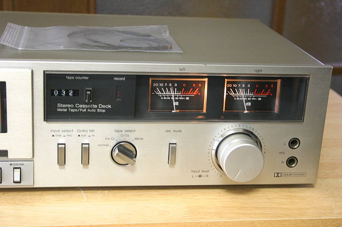 テクニクス カセットプレイヤー/レコーダー RS-M13型 動作確認品 テクニクス カセットプレイヤー⁄レコーダー RS-M13型 動作確認品