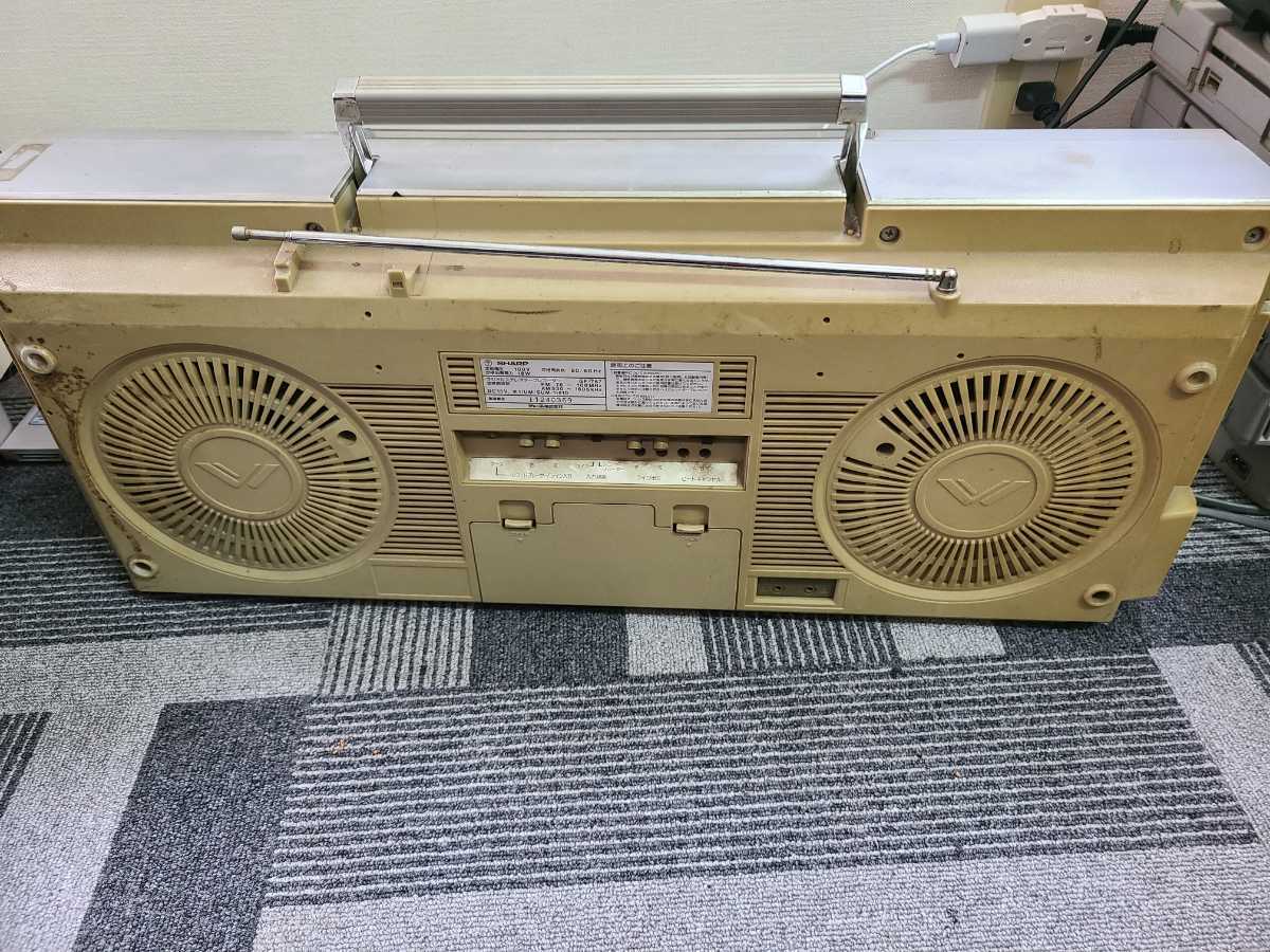 SHARP GF-757 ラジオ カセットデッキ ダブルラジカセ シャープ SHARP