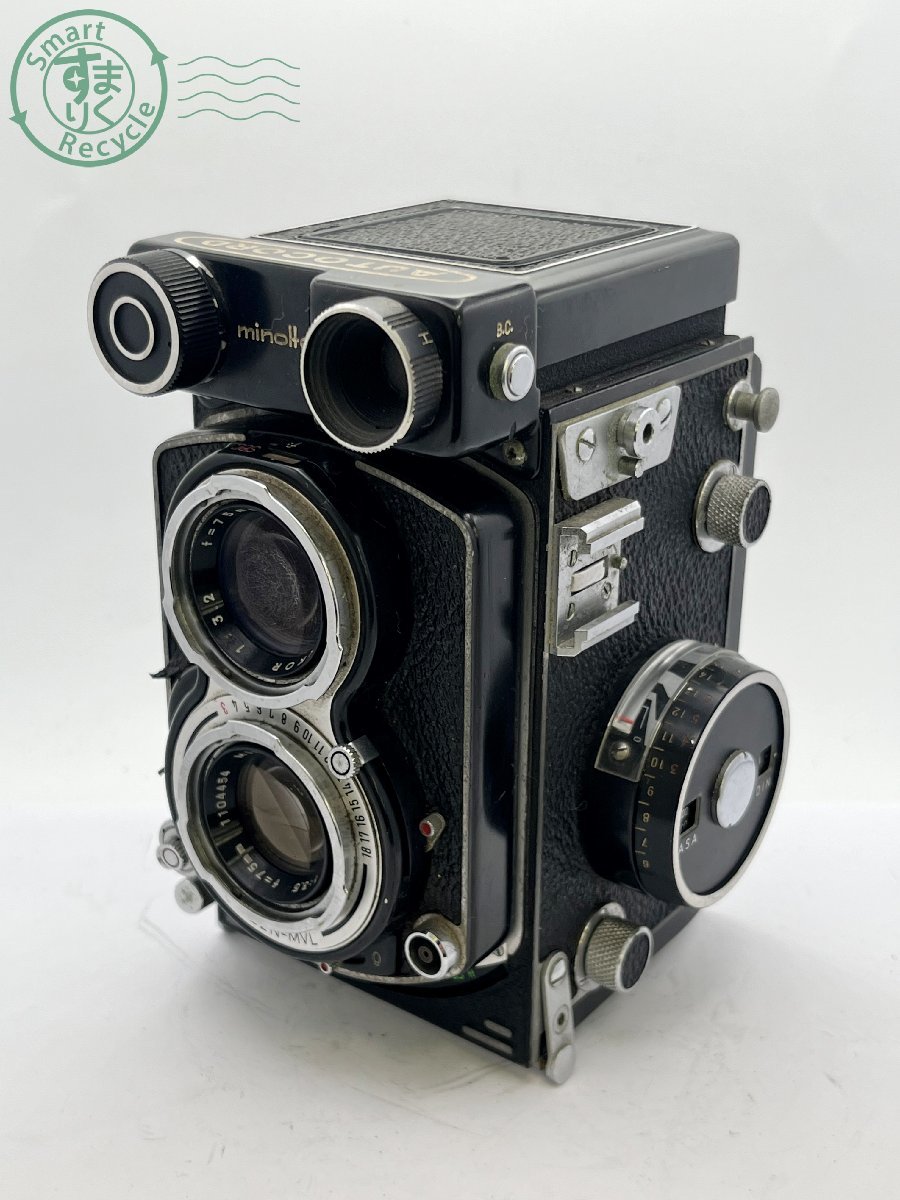 01261126 □Minolta ミノルタ AUTOCORD 二眼レフフィルムカメラ 動作