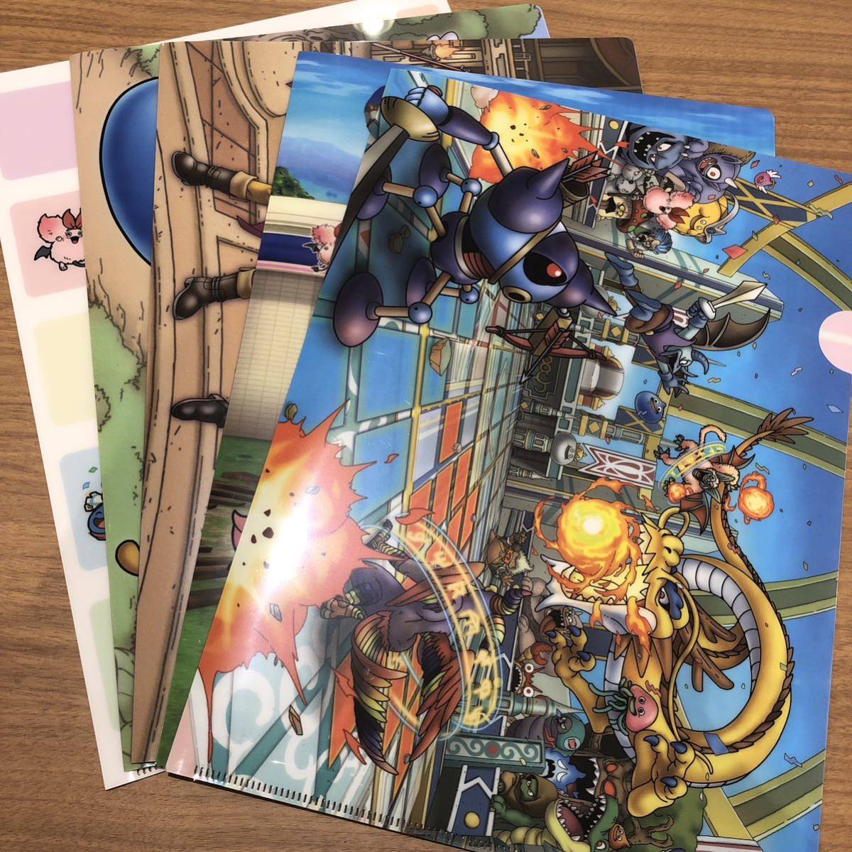 ドラクエタクトクリアファイル1点