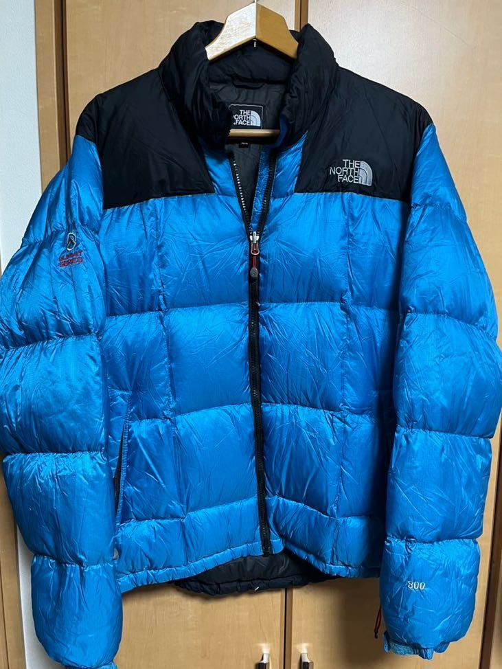 【千円開始♪】THE NORTH FACE ダウンジャケット サミット800フィルブルー