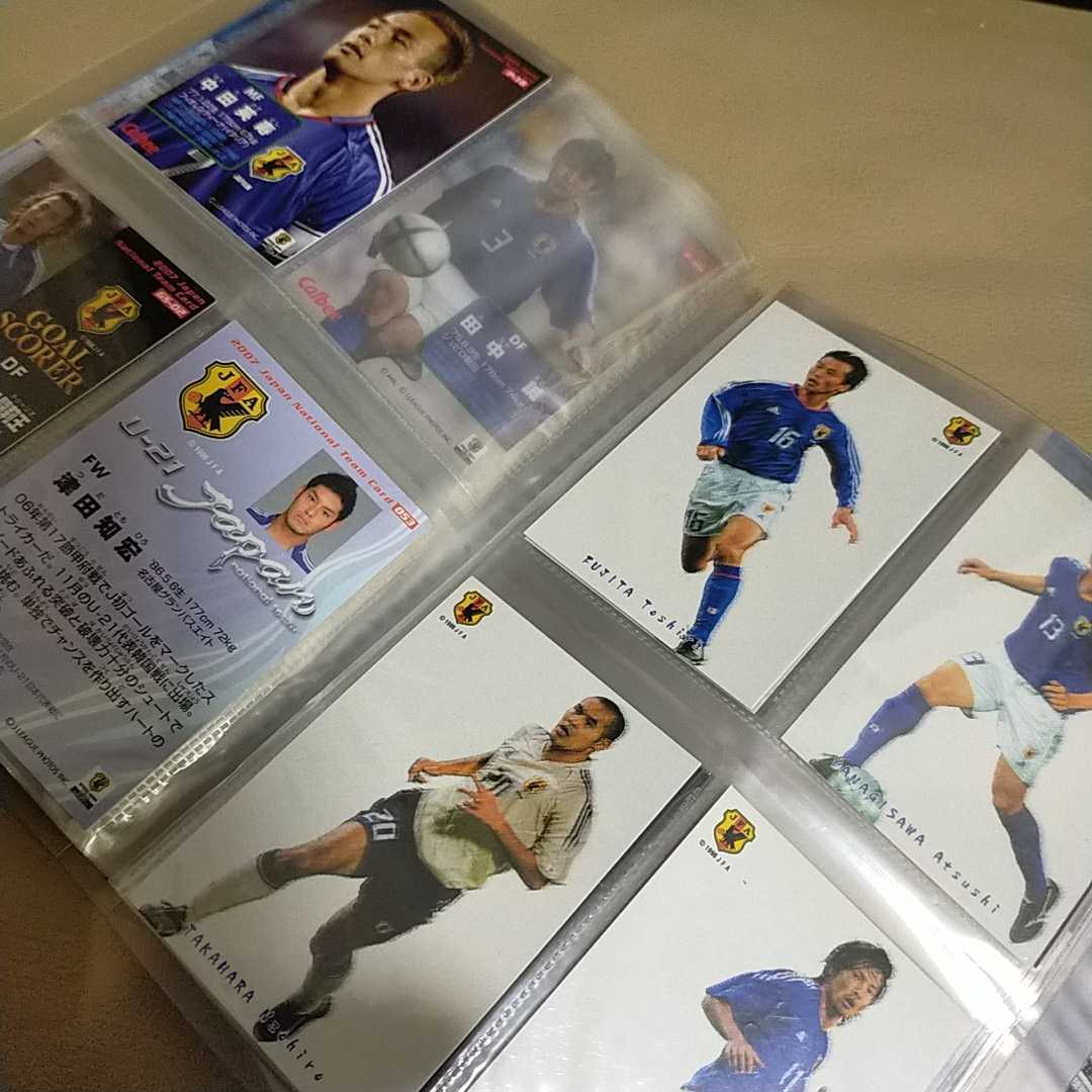 送料込み カルビー サッカー日本代表チーム チップス カード Jリーグ