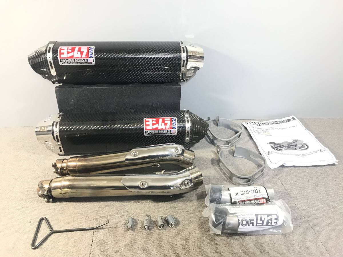  管理番号01505 US ヨシムラ YOSHIMURA TRC トライオーバル ハヤブサ GSX1300R 08-20 スリップオン マフラー(マフラー本体（社外）)｜売買されたオークション情報、yahooの商品情報をアーカイブ公開 - オ スズキ用