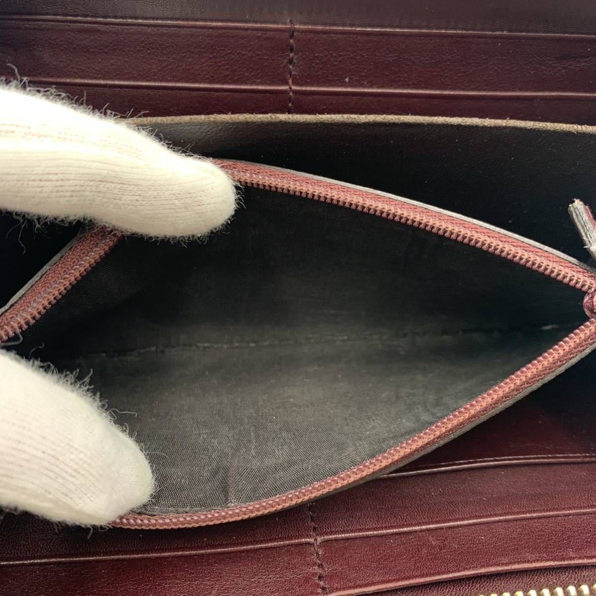 超絶希少デザイン 美品】 GUCCI グッチ 長財布 ラウンドファスナー 